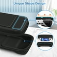 thumbnail image 4 of Fintie Carrying Case for ASUS ROG Ally 7" Gaming Handheld - [Shockproof] Hard Shell Protective Cover Portable Travel Bag w/Inner Pocket and 14 Game Card Slots for ASUS ROG Ally & Accessories (Black), 4 of 8