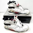 thumbnail image 2 of Ni - ke Ni - ke Air Jordan 8 Retro Bugs Bunny Men 11 White Vintage Shoes 2002 305381 101, 2 of 5