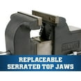 thumbnail image 6 of Wilton Tools 63301 5" Wide Jaw 5" Opening Steel Swivel Base Mechanics Vise, 6 of 8