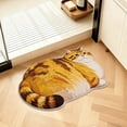 thumbnail image 6 of Roiihwy Cat Bath Rug - Cute Bath Mat,Soft and Fluffy Round Bath Rugs,Non-Slip Absorbent Bath Mats,Cat Bathroom Mats for Bathroom,Kid Room,Bedroom, 6 of 6