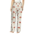 thumbnail image 3 of Daiia Mushroom Women's Sleep Pant with Pockets and Drawstring,Pajama Pants-Large, 3 of 9