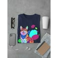 thumbnail image 3 of Colorful Corgi Dog W Bandana T-Shirt Men -Image by Shutterstock, Male 5X-Large, 3 of 4