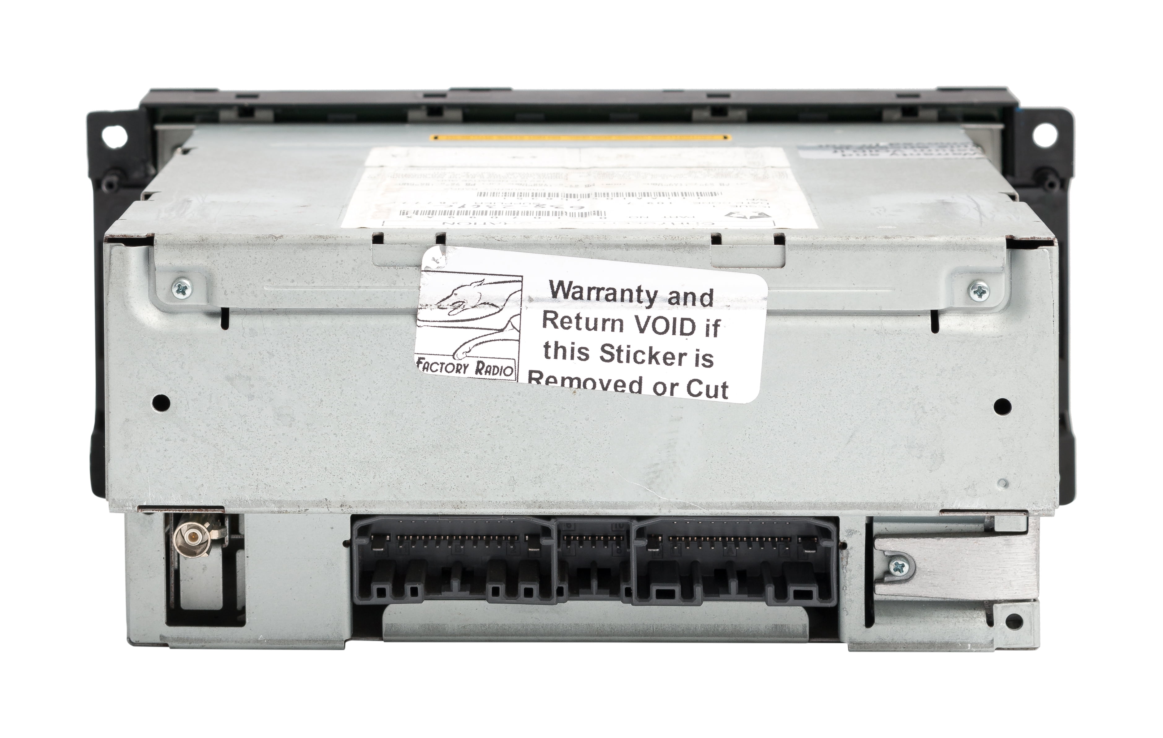 Restored 2007 Jeep Wrangler AM FM MP3 AUX Receiver With 6-Disc CD DVD Player P05107099AK (Refurbished)