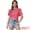 Hot Pink, variant on Changeable Neckline Flutter Sleeve Crop Top XL White