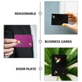 thumbnail image 3 of RENACLIPY 10Pcs Metal Business Cards Assorted Color Blank Metal Cards for Engraving and Stamping Use, 3 of 8