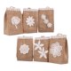 thumbnail image 4 of 6stk. Bolsas De Bolsas De Bolsas De Joyería Bolsas De Dulces Bolsas De Bolsas Para Navidad Bodas Y Compromisos UNA Yuyangstore Favores de boda de lino de yute, 4 of 8