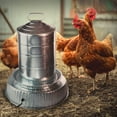 thumbnail image 3 of Farm Innovators 125W Heated Base for Metal Poultry Founts, 2 Pack, Metallic, 3 of 8