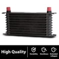 thumbnail image 6 of CROSSDESIGN Universal Engine Aluminum Transmission Racing Oil Cooler, 6 of 12