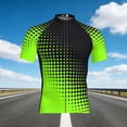 thumbnail image 5 of Yaoyar Mens Short-Sleeved Cycling Jersey Quick-Drying Sun-Protective Zippered Short-Sleeved Stand-Up Collar With Pockets Road Cycling Jersey, 5 of 5