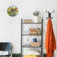 thumbnail image 4 of 10 Inch Silent Non Ticking Round Wall Clock, Dogs Dachshunds Sunflowers Home Decor Battery Operated for Living Room, Kitchen, Bedroom, 4 of 4