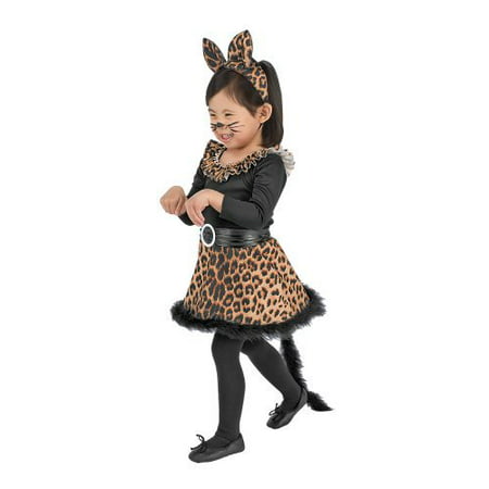 Black Leopard Cat Halloween Costume XS 12-24 MOS.