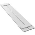 thumbnail image 6 of Ekena Millwork 11 1/4"W x 55"H True Fit PVC Two Board Spaced Board-n-Batten Shutters, White (Per Pair - Hardware Not Included), 6 of 8
