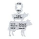 thumbnail image 1 of Imán de temperatura de la carne Guía de temperatura interna de animales Accesorio de parrilla de acrílico para cocinar carne de res, cerdo, pollo y pescado para cocinar en barbacoa, 1 of 10