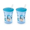 NUK Evolution Straw Cup, 8 oz, 2-Pack