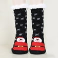 thumbnail image 2 of CYSFASHION Christmas Day Socks for Women Fall Fashion Must Haves Ruffle Socks Lightweight Cotton Casual Womens Socks Black, 2 of 5