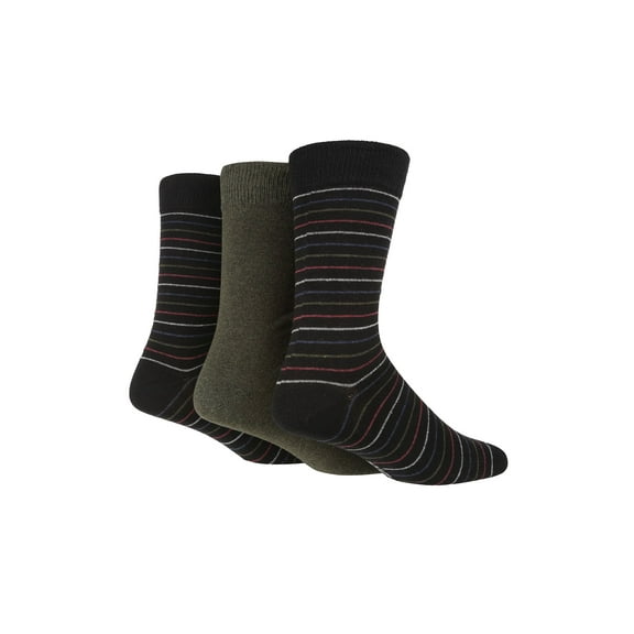Men's Multi Stripe Crew Sock