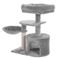 thumbnail image 1 of Árbol para gatos Feandrea MPCT59W gris claro, 1 of 4