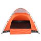 thumbnail image 3 of Tienda de campaña impermeable de tela Oxford para 4 personas al aire libre para acampar, viajar, naranja, 3 of 10
