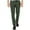 Green, variant on YLSDY Men's Plain Stretch Dress Pants Solid Business Flat Front Golf Long Pant Classic Fit Tapered Chino Trousers Gray S