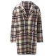 thumbnail image 4 of Pntutb Mujeres Casual Botones de manga larga Perdiendo la impresión Lattice Coat tops Flash Picks Pntutb Pntutb-5289, 4 of 8