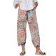 thumbnail image 1 of Pantalones de Verano de Pierna Ancha Moda Suelta Impresa Capris, Pantalones Casuales Cómodos de Piernas Anchas para Uso Al Aire Libre Y en el Hogar, 1 of 5