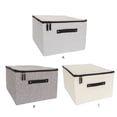 thumbnail image 3 of Caja de almacenamiento con cremallera, ropa interior práctica, sujetador, calcetines, cajas organizadoras lavables, artículos diversos con Almacenamiento y organización del hogar gris claro Bearachild HA077474-01, 3 of 6