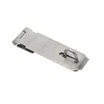 Worgeous  2 Pcs Shed Door Stainless Steel Lock Plate Hasp and Staple