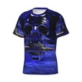 thumbnail image 3 of Rocae Steel Skull for Men's Moisture-Wicking Crew Tee - T-Shirt for Sports, Outdoor Activities, and Casual WearLarge, 3 of 9