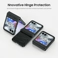 thumbnail image 3 of Oupeigar para Motorola Razr 2026/2025/2024 Funda de Teléfono Tipo Armadura, con Cubierta de Bisagra, Protector de Pantalla, Funda Antiarañazos a Prueba de Golpes Todo Incluido - Negro, 3 of 9