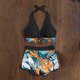 thumbnail image 5 of Mejor Belleza Mujer Traje de Baño de Moda Aumentar el tamaño 2 Piezas Tankini Tops de Bikini y Partes de Abajo Negro XL, 5 of 5
