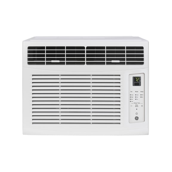 GE 6,000 BTU Electronic Window Air Conditioner for Small Rooms up to 250 sq ft. - White - AWCS06BWFC