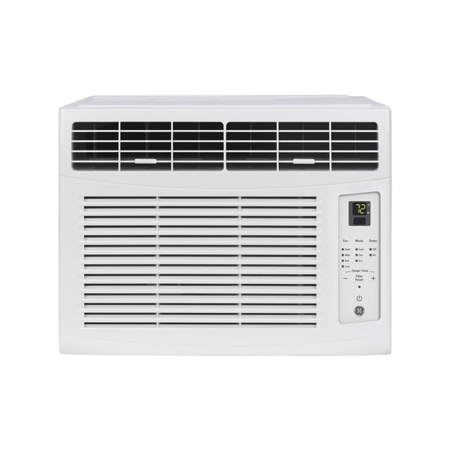 GE 6,000 BTU Electronic Window Air Conditioner for Small Rooms up to 250 sq ft. - White - AWCS06BWFC