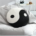 thumbnail image 3 of Mainstays 16" x 16" Yin-Yang Decorative Pillow, Black and White, 3 of 7