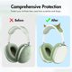 thumbnail image 5 of Funda Repuesto 3 en 1 Silicona Transparente Elf Ear para Airpods Max () Verde, 5 of 9