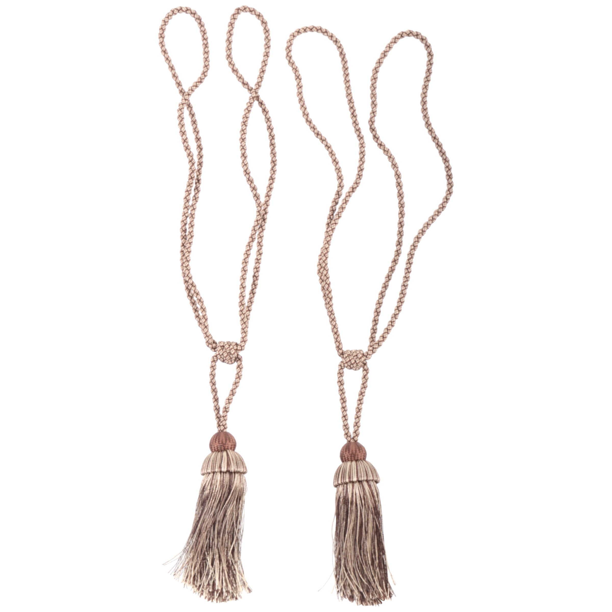 Mainstays Rope Tassel Curtain Tiebacks Mainstays Rope Tassel Curtain Tiebacks