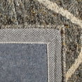 thumbnail image 6 of Safavieh Himalaya Zoe Geometric Wool Area Rug, Gray/Olive, 8' x 10', 6 of 10