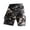 A1-Zebra, variant on Havenx Men's Camo Cargo Shorts Elastic Waist Drawstring Shorts with Pockets Stretch Pants Athletic Hiking Fishing Hunting Loose Clothes,Zebra S