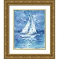 thumbnail image 1 of Owen-Cullimore, Tracy 12x14 Gold Ornate Wood Framed with Double Matting Museum Art Print Titled - Perfect Sailing Day, 1 of 4