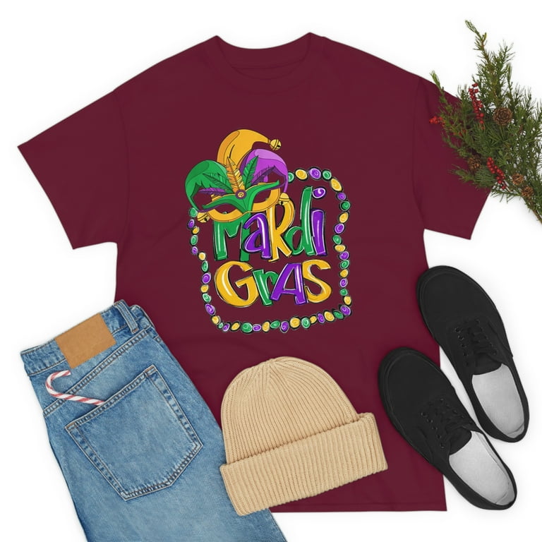 Mardi Gras New Orleans Louisiana Jester Hat Unisex T-Shirt
