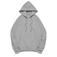 thumbnail image 4 of CONZONE Hoodies For Women Long Sleeve Drawstring Hooded Sweatshirts For Women Solid Color Casual Fall Winter Pullover Womens Hoodies With Pocket, 4 of 4
