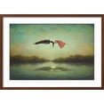 thumbnail image 2 of Art.com Dreamers Meeting Place Art Print by Duy Huynh, Brown Frame Wall Art, 29" x 21", 2 of 5