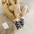 thumbnail image 4 of Eoperou 1 Pair Women Socks Fuzzy Fluffy Thickened Stretchy Super Soft Keep Warm Coral Fleece Love Heart Autumn Winter Floor Sleeping Socks for Daily Wear, 4 of 8