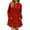 Red, variant on Long Sleeve Hoodie for Women Comfort Pullover Fashion Crewneck Fall Clothes 2025 Basic Winter Clothing Casual Shirts Outdoor Outfits