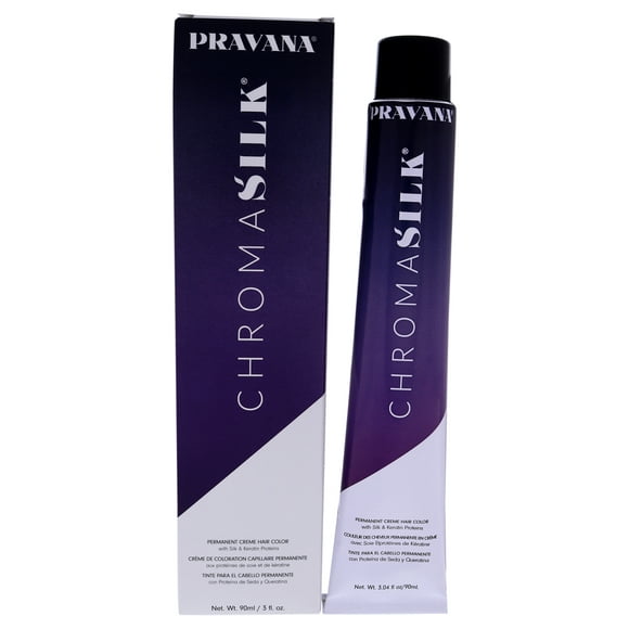 ChromaSilk Crème Couleur des Cheveux - 7.11 Intense Blond Cendré par Pravana pour Unisexe - 3 oz Couleur des Cheveux