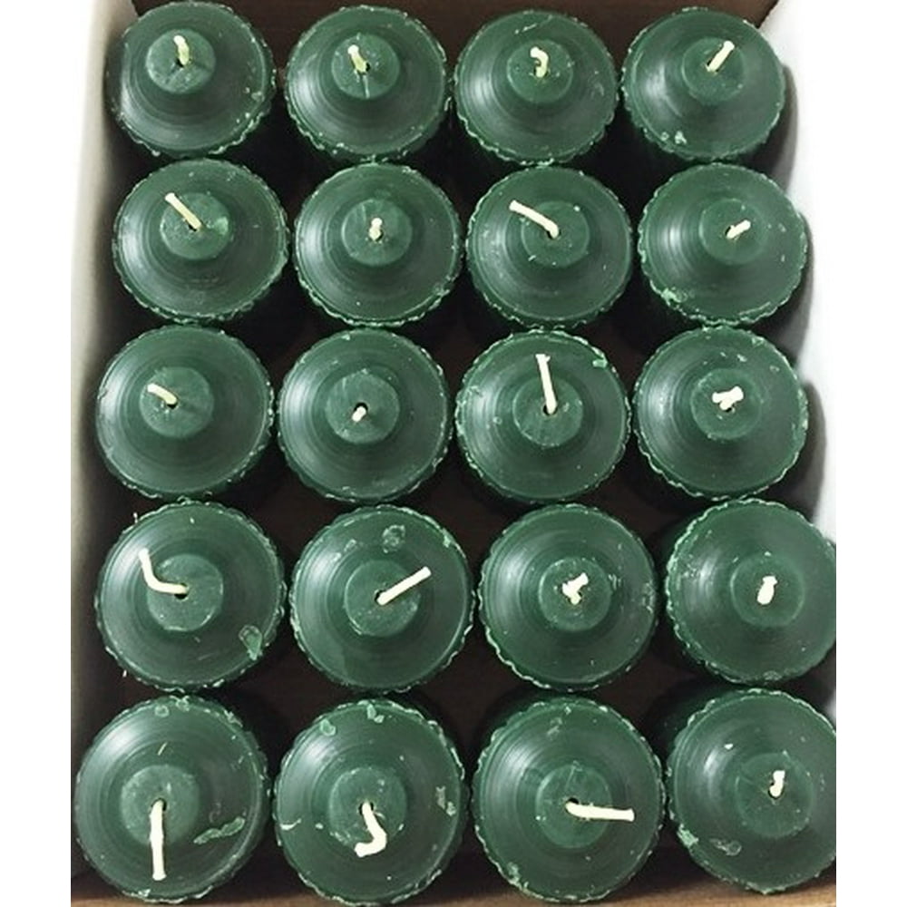 Hunter Green Pine Scented Votive Candles (Set of 20)