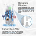 thumbnail image 4 of Sistema de filtro de agua Aquatic Life RO Buddie 4-Stage 50GPD, 4 of 7