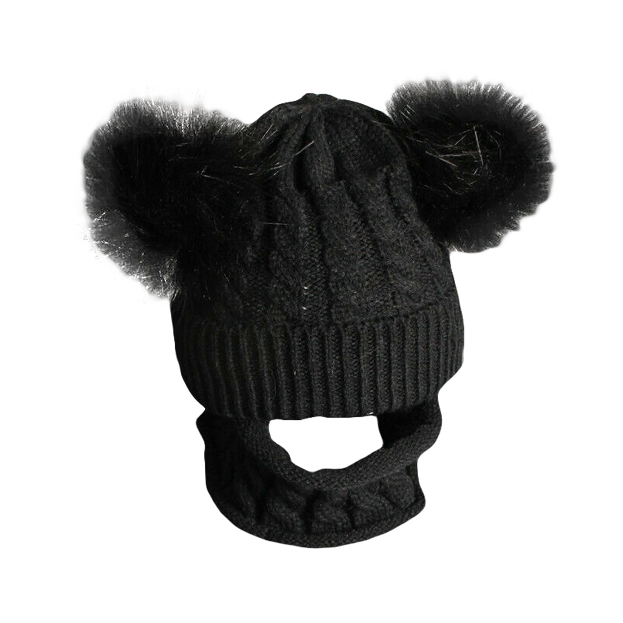 Newborn Baby Boy Girl Hat Toddler Infant Solid Knit Cap Warm Unisex Beanie