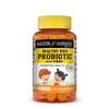 Mason Natural Healthy Kids Probiotic with Fiber, Supports Digestive Health , Fibersol 1000 mg, 60 Chewables