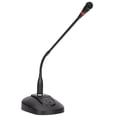 thumbnail image 4 of Micrófono de Condensador de Cuello de Cisne de Escritorio Micrófono de Megafonía de Escritorio de Comercial con Botón de Encendido/apagado y Cable XLR a 635 Mm para, 4 of 8