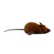 thumbnail image 1 of sweethay Juguete de broma para mascotas, juguete de ratón con Control remoto, ratón de felpa inalámbrico electrónico, suministros para Juguetes para gatos marrón L, 1 of 6